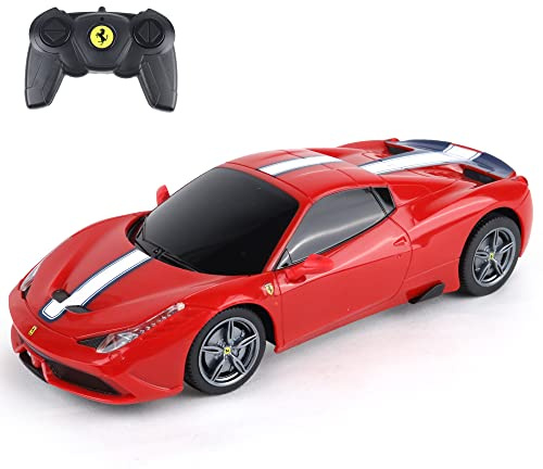 TURBO CHALLENGE - Ferrari 458 Speciale - RC Prestige - 095608 - Ferngesteuertes Auto - Rot - 1/24 - Batterien Nicht enthalten - Kunststoff - Ab 6 Jahren