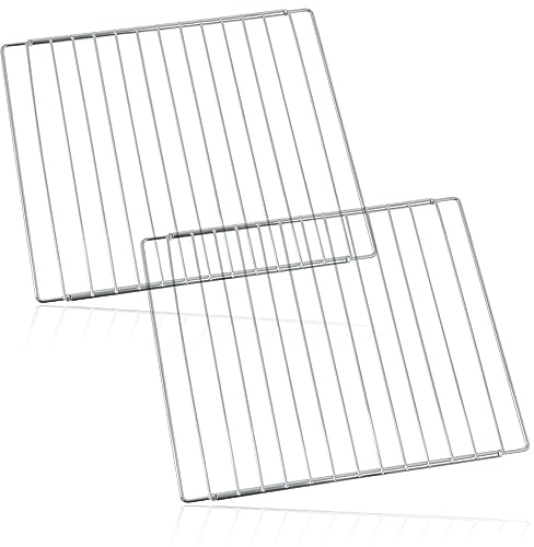 SPARES2GO Universal Oven Shelf Adjustable Extendable Locking Nut Grill up to 590mm (Large) x 2