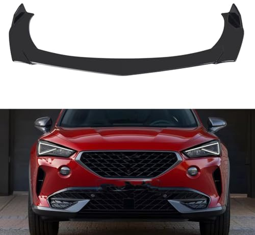 Spulhc Lèvre de Pare-Chocs Avant de Voiture pour Cupra Formentor 2019-2024,Kit de séparateur de becquet de carrosserie ABS