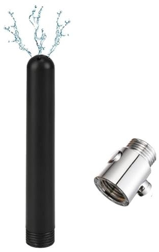 OYZOQ Set di accessori per doccia per uomo e donna, soffione doccia in metallo per Preparazione Intima e Giochi di Coppia