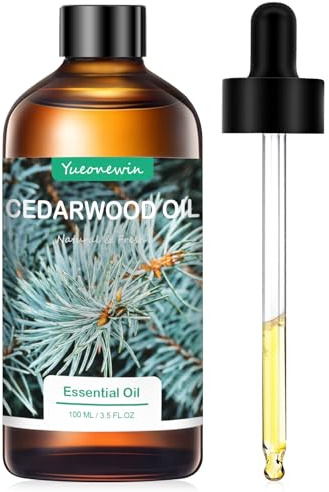 Aceite de cedro 100 ml, aceites esenciales puros de cedro para difusores