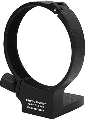 RASTKY Collare per Attacco per Treppiede per Obiettivo Fotografico in Lega di Alluminio Premium Obiettivo 80‑200mm F2.8 - Durevole, Leggero e Facile da Installare Stabilità Fotografica Migliorata