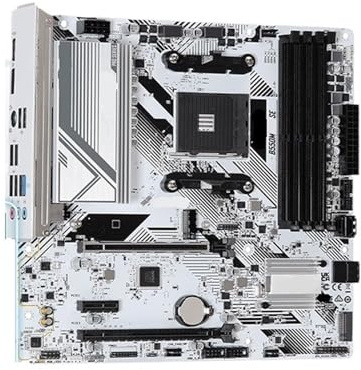 B550M PRO SE Desktop M-ATX Motherboard + 7 5700X CPU Socket AM4 DDR4 128GB PCIe4.0 M.2 3 placa mae