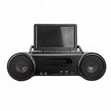 Lettore DVD portatile, Lettore DVD portatile con TV analogica FM USB TF Card Slot 9inch Home DVD