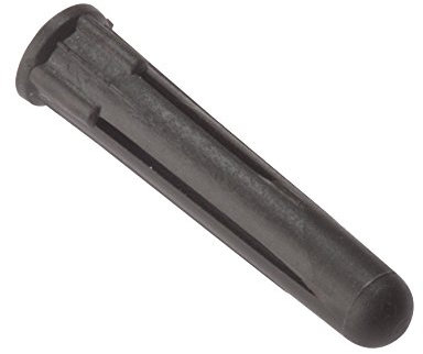 Forgefix EXP4 8-10 Gauge Plastic Expansion Wall Plug ,100 pieces- Brown