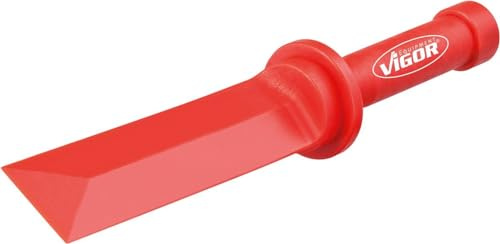 ViGOR V2514 'Démonte-poids adhésifs' I Largeur de coupe : 22 mm, résistant aux solvants, peut être affûté à la lime I Démontage de poids adhésifs sur les jantes alu de voitures et de motos'.