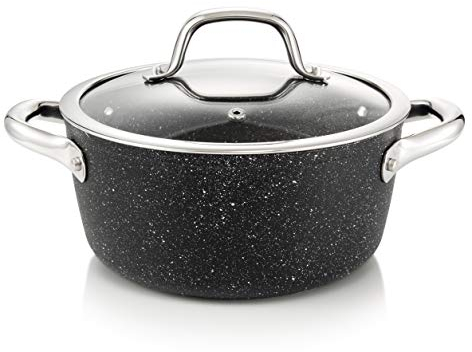 Tescoma Kasserolle PRESIDENT Stone mit Deckel ø 20 cm, 2.5 l