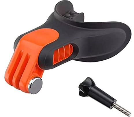 Mundhalterung Kit Surfen Skaten Bootfahren Dummy Bite Mouth mit Schraube für Hero 10 9 8 7 5 4 3+ 3 2 1 Kameras Mundhalterung Biss Kit Action Kamera Zubehör Zahnspangen Halter Set