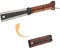 Esenlong Foldable Pull Saw, 140mm Portable Hand Saw with Double Edges of 13/14 TPI, SK5 Blade and Three Sided Grinding Gear Design, Japanese Saw for Woodworking & DIY