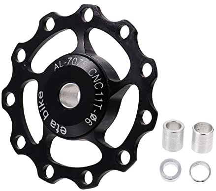 MUSISALY 11t CNC Aluminiumlegierung Schaltwerk Riemenscheibe Für Mountainbike Führungsrad Metallgetriebezubehör