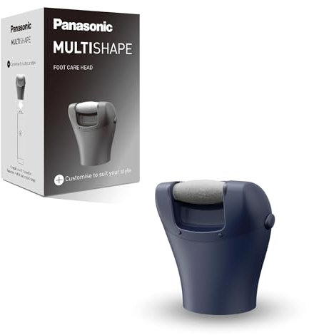 Panasonic ER-CFC1-A503 MULTISHAPE (Système Modulaire de Soins Personnels) Tête de Pédicure, Lime Électrique pour les Pieds, Élimine les Callosités, Micro-Céramique, Noir