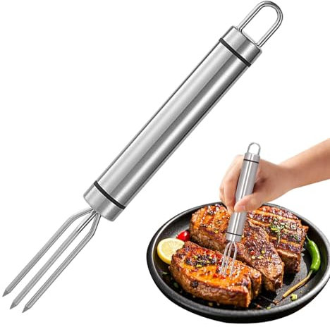 Maisgabeln Edelstahl, Mais -Cob -Halter,Edelstahlmaishalter, wiederverwendbare Kartoffelgabel | Multifunktionales Küchengeräte, Grill- und Grillgrillwerkzeuge mit ergonomischem Griff