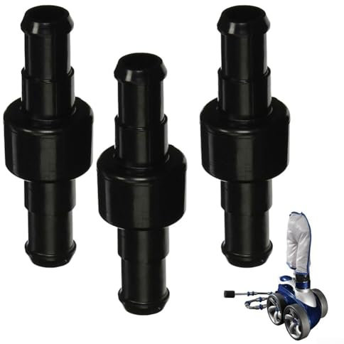3 Stück Schlauchwirbel D21 für 3900 Sport, 280 F5B, TR35P Poolreiniger, Ersatz für Zodiac für 280, 380, TR35R, 3900 Sport Black Max Kugellager Drehgelenk