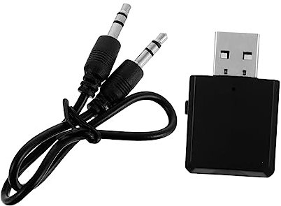 QUMIIRITY Adaptador USB Inalámbrico para Audio para Ordenadores y Dispositivos De y Transferencia De Audio Sin Cables Compatible Altavoces y Auriculares