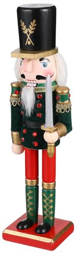 GALPADA 1 Pz Ornamenti di schiaccianoci cracker dado deposito schiaccianoci Decorazioni natalizie Schiaccianoci di Natale mini Decorazione di cracker di noci arredamento plastica Colorato