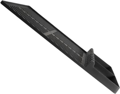 TOGEVAL Tapis de Cuisson Silicone Chaleur pour Barbecue Tapis Protecteur Réutilisable et Antiadhésif pour Outil Pratique pour Grillades Noir