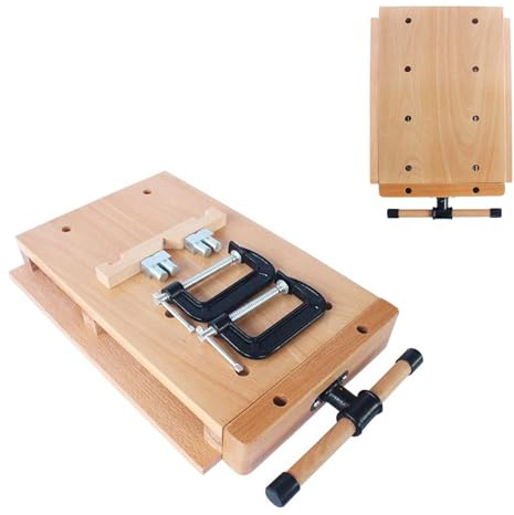 Portable Woodworking Vise Workbench, Clamping Tool for Home Studios and Wood Processing