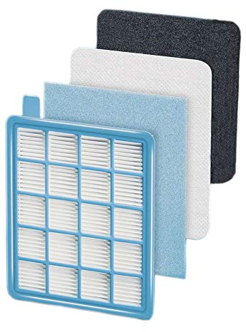 Filterset für Philips Staubsauger FC8058 01 FC 8477/91 FC 9321/09 FC 8470/01 FC 9323/08-09 FC9324 FC9325 FC9326 FC9327 PowerPro Compact Active