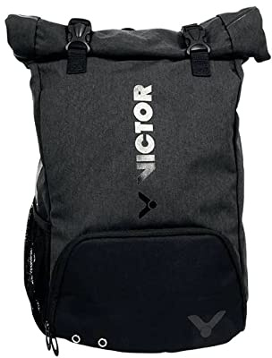 VICTOR Unisex Rucksack 9109-Schwarz, Schwarz
