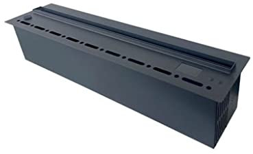 Cheminée à Vapeur D'eau Poêle Mural À Fond De Flamme De Simulation 3D, Panneau Ultra-mince De 3 Mm, Remplissage D'eau Intelligent, Haute Flamme, Humidificateur À Vapeur Électronique Décoration de Faus