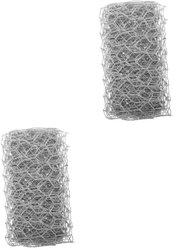 SUPVOX 2pezzi Rete Per Pollame Rete Di Protezione Per Giardino e Recinzione Animali Sicurezza e Versatilità Per Progetti Di Fai Da Te e Giardinaggio