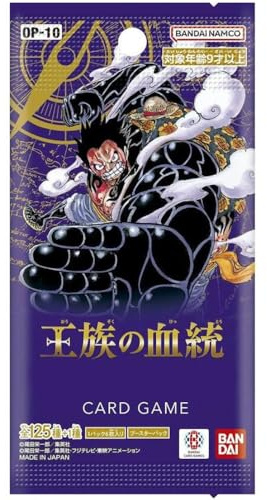 Royal Blood 1x Booster OP-10 (JP) ONE PlECE Card Game + Heartforcards® Versandschutz