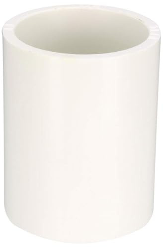 TA-VIGOR 1Pcs 32mm Straight Metric PVC Pipe Fittings, Solvent Weld Slip Coupling Connectors, Plumbing Adapter Joints for Garden Water Pipe and Irrigation System Connections