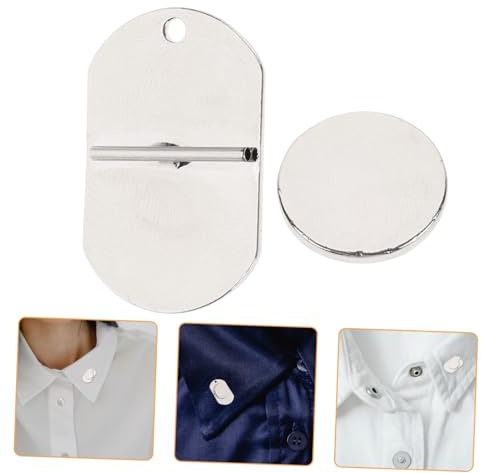 Toyvian 5paires Boucle Magnétique pour Broche Adaptateur Mini pour Épingle de Broche Support Magnétique pour Vêtements Convertisseur de Broches Boucle de Conversion