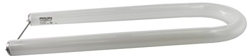 Philips Lighting 423095 T12-6U U-Bent High CRI Fluorescent Lamp 40 Watt 2-Pin G13 Base 2300 Lumens 90 CRI 3500K 22.44 Inch Length Neutral DX
