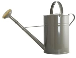 House Doctor Gießkanne | Giesskanne 10 liter in Grau | Blumengießkanne für Zimmerpflanzen und Garten | Schöner rustikal, zeitloser Design Gießanne