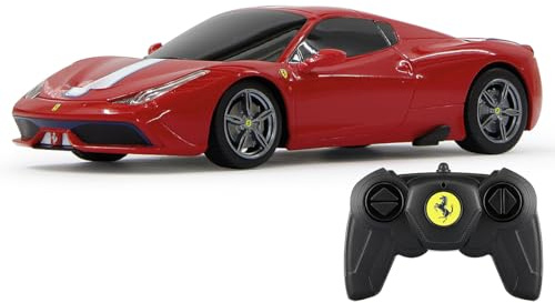 Ferrari 458 Speciale A 1:24 2,4Ghz - offiziell lizenziert, bis zu 1 Stunde Fahrzeit bei ca. 9 Km/h, perfekt nachgebildete Details, hochwertige Verarbeitung