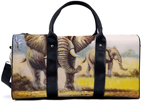 Triangel Duffle Bag für Reise Handtasche Organizer Rucksack Kind Mädchen Junge Schwimmen Yoga Himmel Druck Reisetaschen für Frauen Männer Gym Bag Medium Reißverschluss 50l Training Sport Tasche,