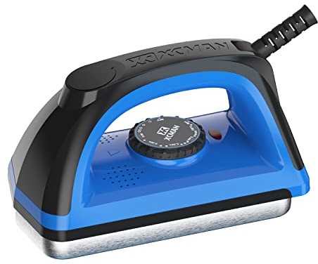 XCMAN Ski Snowboard Waxing Iron 120V 800W with Dimpled Base Plate and Good Thermosta High Temperature Control Accuracy