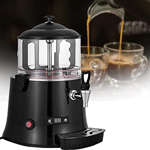HNCXHX ChocolatièRe Commerciale 5l 10l,Distributeur De Chocolat Chaud éLectrique,avec éCran LED,Plaque Chauffante en Acier Inoxydable 304 pour Chauffer Le Chocolat,Le Café,Le Lait,220V-5L