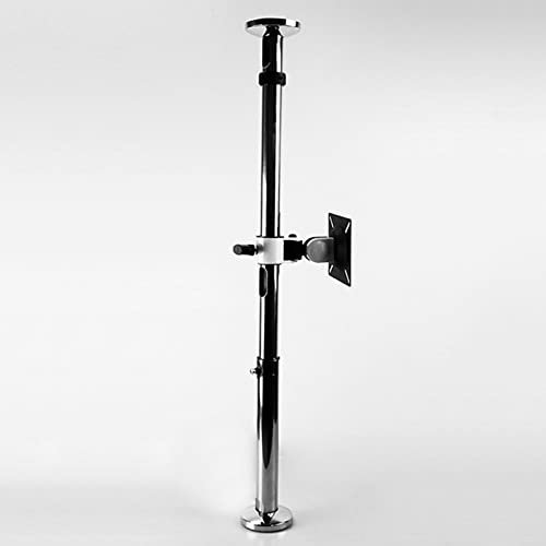 Soporte de TV Soporte de piso con marco giratorio de 360 grados para TV LCD, base giratoria para gabinete de TV para televisores de 14 a 28 pulgadas, altura ajustable, VESA máx. 100x100 mm (tamaño: 8
