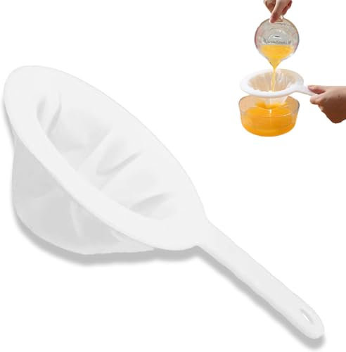 Colador Cocina,Malla de Nailon Fino Ultrafino,Colador Fino,Colador Tela,Pequeño Tamiz con Mango, Filtrar Aceites,Café,Té,Jugo,Vino,Leche,Malla 400 Puede Filtrar Rápida