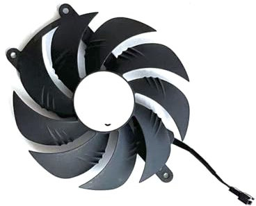 BDAKQJV Carte Graphique Ventilateur GPU 95MM 4PIN DC 12V 0,65A RX 7900XT Compatible avec Le Ventilateur de Jeu RX 7900 XTX(S)