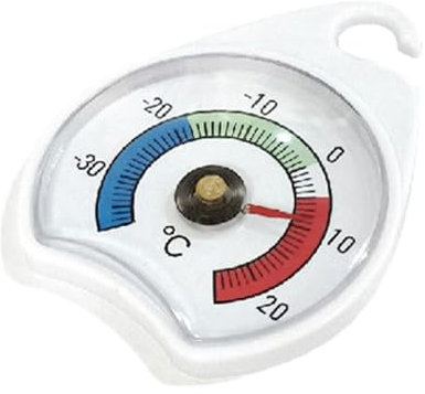 Indicador de temperatura del frigorífico, monitor de temperatura de frigorífico, termómetro de precisión para colgar en frigorífico, termómetro de manecilla de congelación, conservación de alimentos
