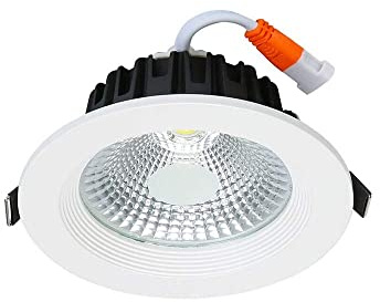 Focos, focos empotrables, lámpara LED ultradelgada para Techo con Controlador, Accesorio de iluminación Interior, direccional, para Uso Comercial, hogar, Oficina, hogar, luz de bajo Consumo/3 W