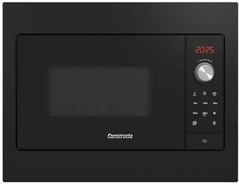 Constructa CC1P91255 Einbau-Mikrowelle Schwarz
