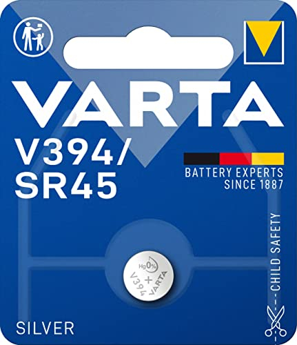 VARTA Batteries Electronics V394 button cell battery 1-pack, Button cells in original blister pack of 1