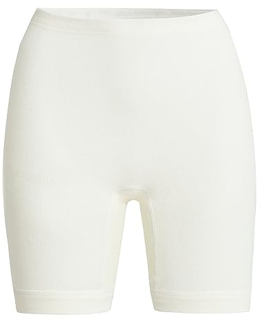 Susa Damen Angora Normalbeinschlüpfer S8050890 Funktionsunterwäsche, Weiß (Wollweiß S115), L EU