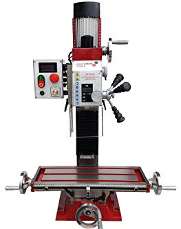 PAULIMOT Bohr-/Fräsmaschine F205-V mit Kugelumlaufspindeln und deutschem Motor