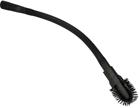 vhbw Fugendüse flexibel kompatibel mit Kärcher NT 30/1 Tact Te M | NT 40/1 Ap L Staubsauger mit 30-37 mm Rundanschluss - abnehmbare Bürste, 63 cm