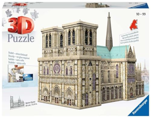 Ravensburger Notre Dame - Puzzle 3D Building Maxi