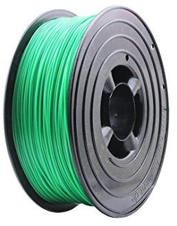3D Filament 1kg B-Ware Filament Rolle in verschiedenen Farben Rot Gold Silber Grün Blau Braun Lila Violett Beige Transparent Gelb Orange Schwarz Weiß (Grün (B-Ware))