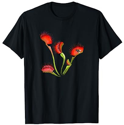 Botanical Shirt Carnivorous Plants Venus Flytrap T-shirt T-Shirt