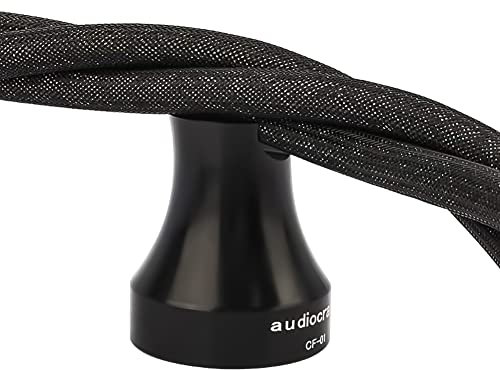 Audiocrast CF01 HiFi-Drahthalterung, Strom-/Lautsprecherkabel-Riser Clip, HiFi-Kabel-Stabilisator-Halter