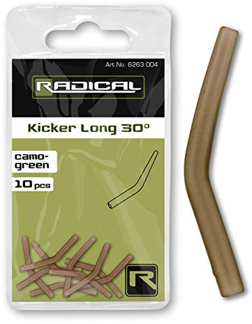 Radical Qualitäts Kicker Long 30 Karpfen Zubehör für Verschiedene Rigs Karpfenangeln, camo-Green