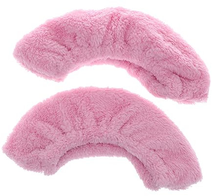 Kisangel 2paar Junge Mädchen Elastische Skating Aus Plüsch Wasserdichtes Handtuch Schutzhülle Für Eishockey Und Eislaufen Hellrosa XL